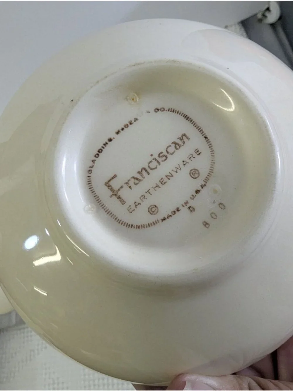 Vintage Franciscan DAISY Set of 5 Dessert Berry Bowls 5 1/8